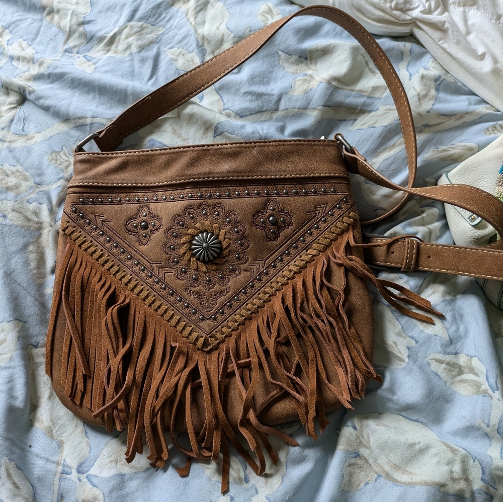 Montana West Western style leather bag